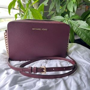 Michael Kors Red Cross Body Bag